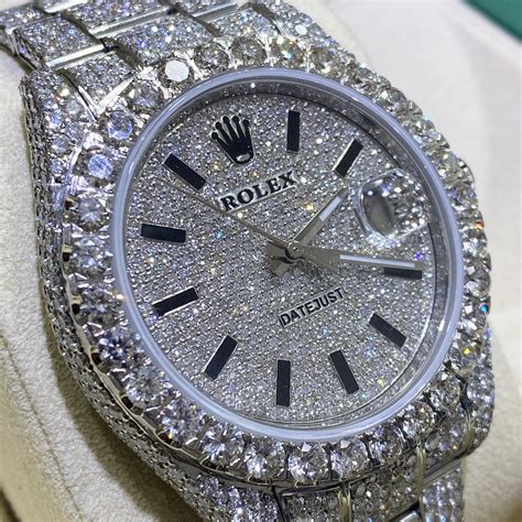 bussed down rolex|rolex bust down vvs diamonds.